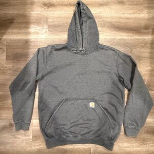 Carhartt Men's Charcoal Hoodie Sweater